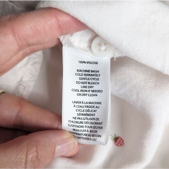 Beachlunchlounge Strawberry Button Down Shirt - Picture 7 of 9